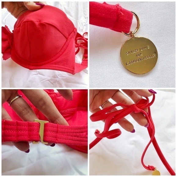 Kate Spade Floral Accent Bikini Top - Picture 6 of 8